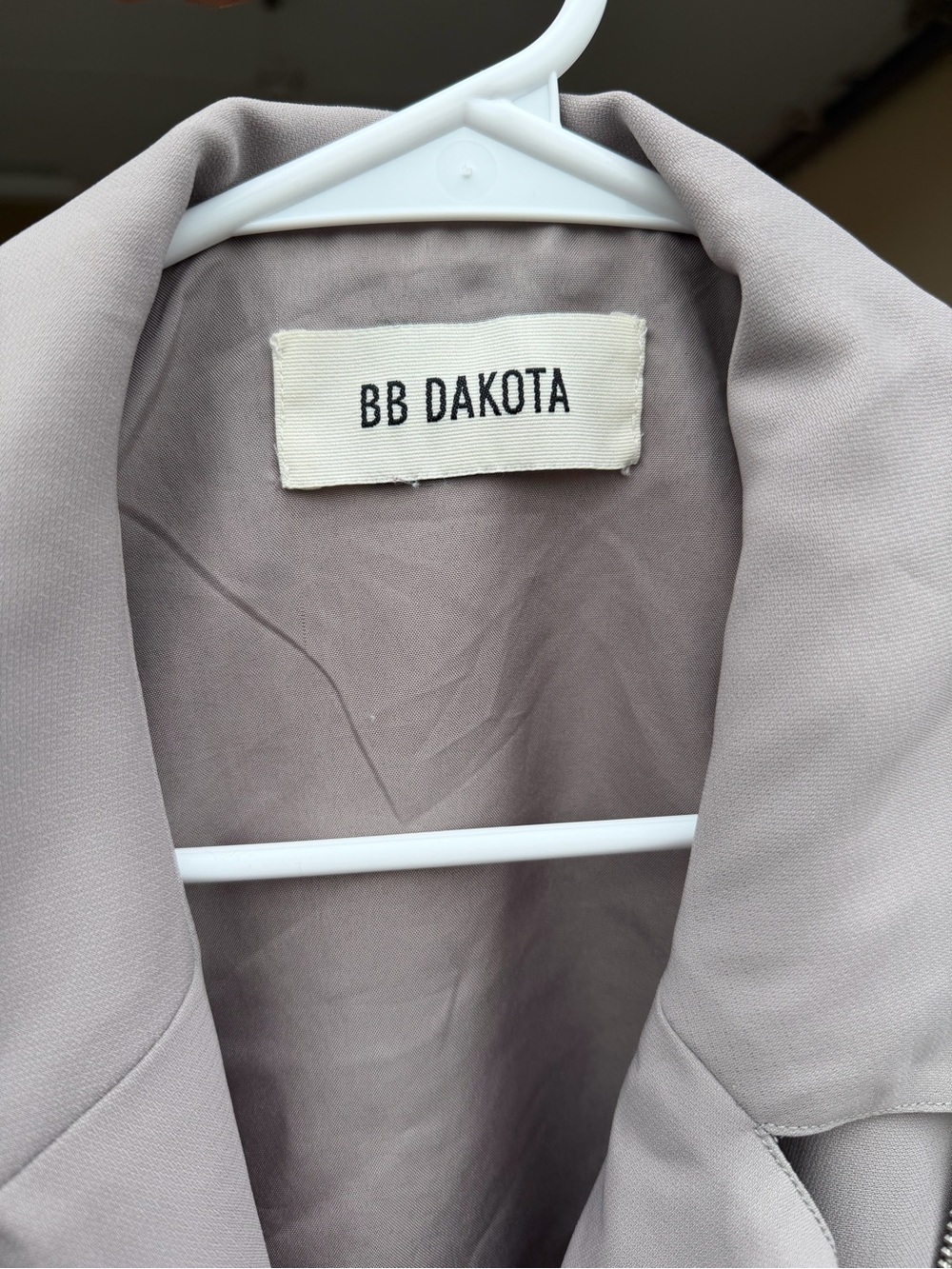 BB Dakota Taupe Blazer Jacket